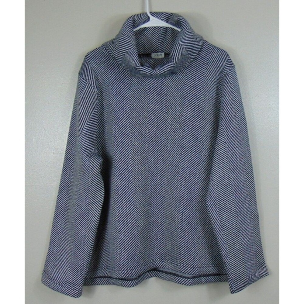 J.Crew Funnel Neck Pullover Sweater Womens 2X Long Sleeve Casual Cozy Minimalist